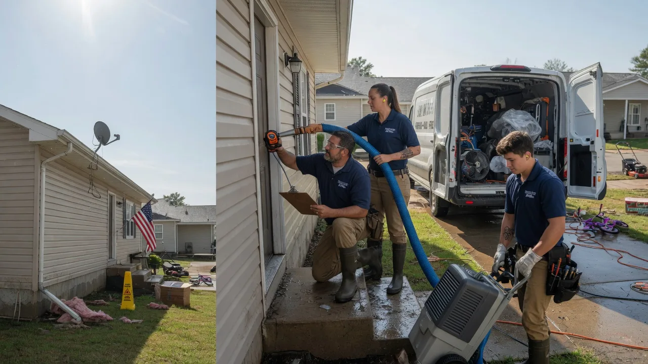 Ceiling Water Damage Restoration in Wayne City, IL near me