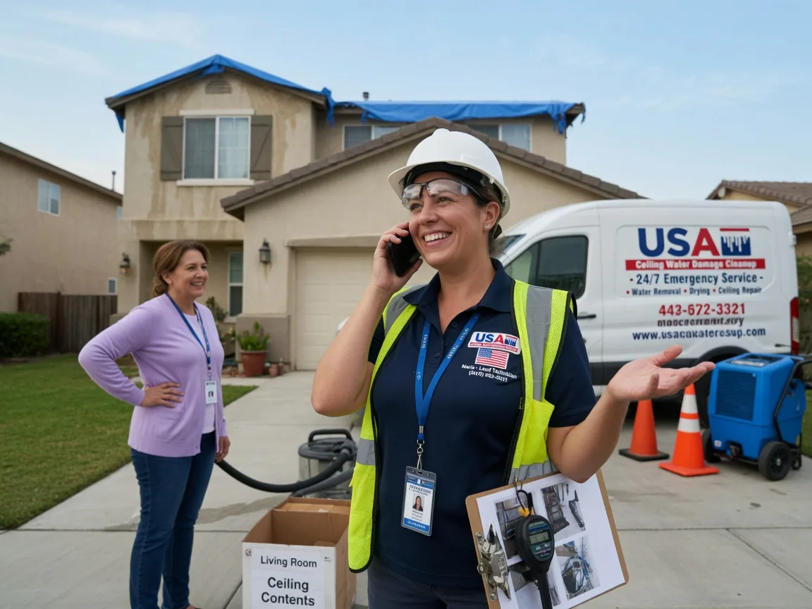 Ceiling Water Damage Restoration Wayne City, IL FAQs
